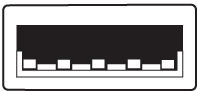 Image du connecteur USB 3.0 type A (hôte) 